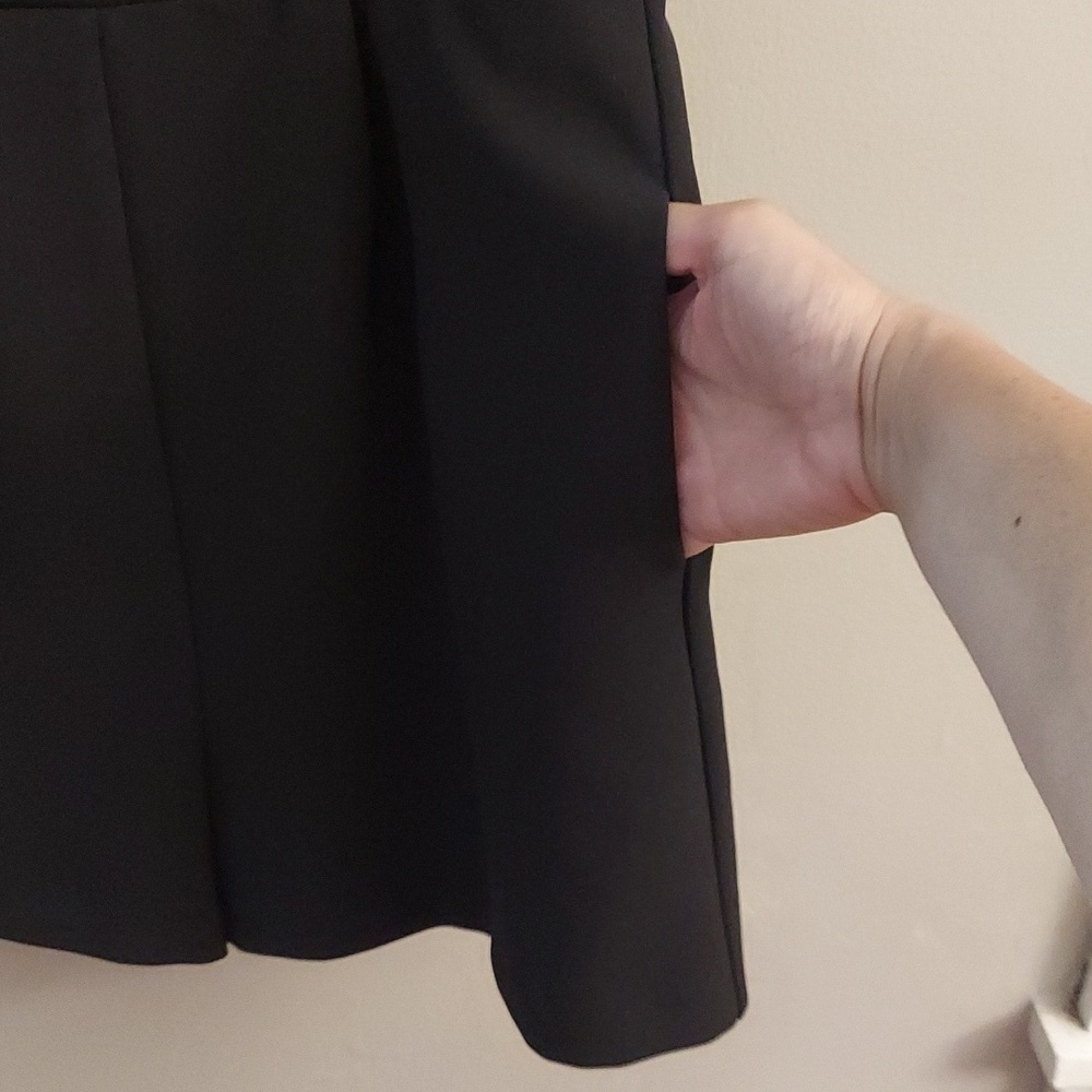 TOPSHOP 6 Black One Shoulder Ruffled Romper - Picture 7 of 15